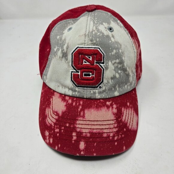 '47 Brand Size L NC State Wolfpack Red  Bleached Franchise Hat Cap - Picture 3 of 6